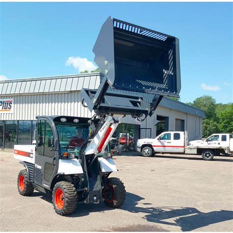 2 yard skid steer bucket|high dump skid steer bucket.